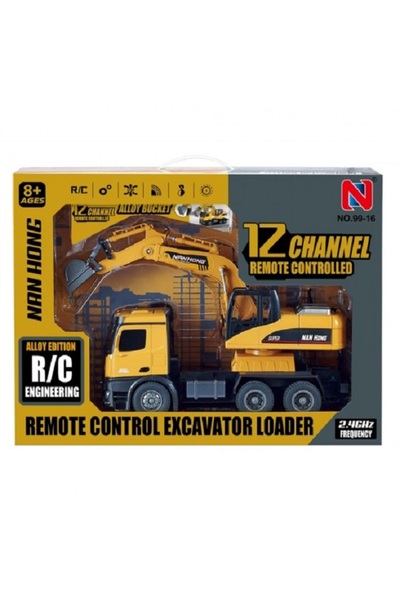 Noname Camion Excavator cu telecomanda 2.4G, multifunctionala cu sune...