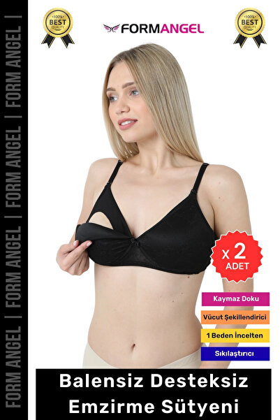 Carlburn # Breastfeeding Bra with Clips, Non-Supportive, Without Underwire, F...