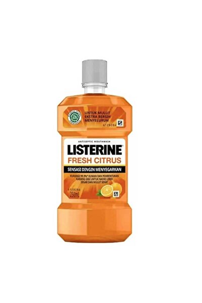 Listerine Advanced Orange Fresh Zing Breath Refreshing Mouthwash (250ml)
