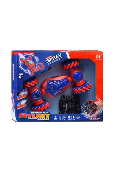 JS Toys Masina R/C 4WD pentru acrobatii, cu lumina, muzica si efe...