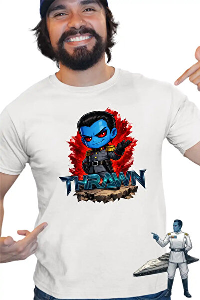 OEM Men's T-Shirt Star Wars Thrawn Grand Admiral Chibi