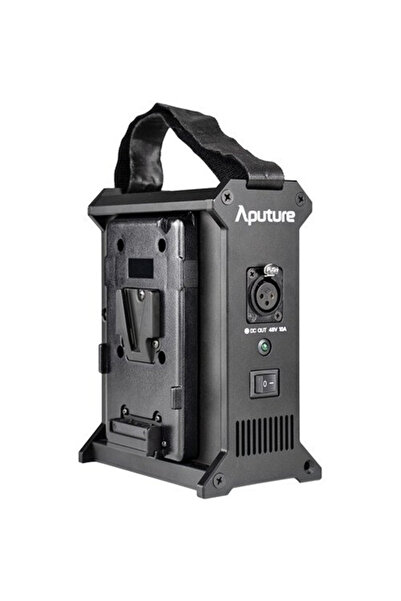 APUTURE محطة طاقة ببطاريات ثنائية الفتحات (تركيب على شكل حرف V)