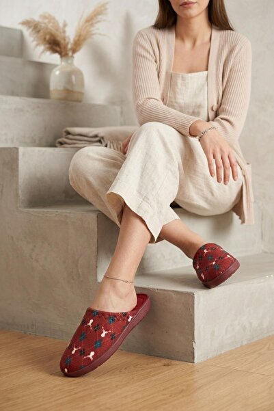 GEZER 15868 Women's Daily Lightweight Sole Winter Home Rug Guest Slippers