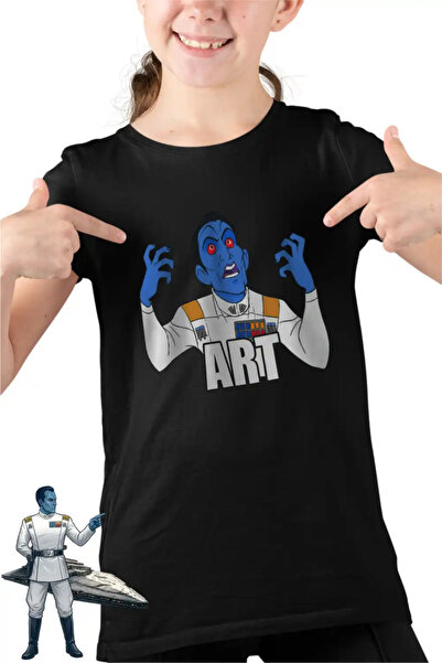 OEM Παιδικό Κοριτσίστικο T-shirt Star Wars Grand Admiral με θέμα το Thrawn Art
