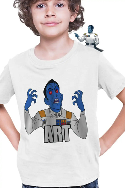 OEM Παιδικό Αγορίστικο T-Shirt Thrawn Art Star Wars Grand Admiral