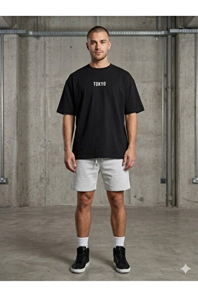 PERISENSE Unisex Sports Shorts T-Shirt Set – Oversized Summer Casual Sport Se...