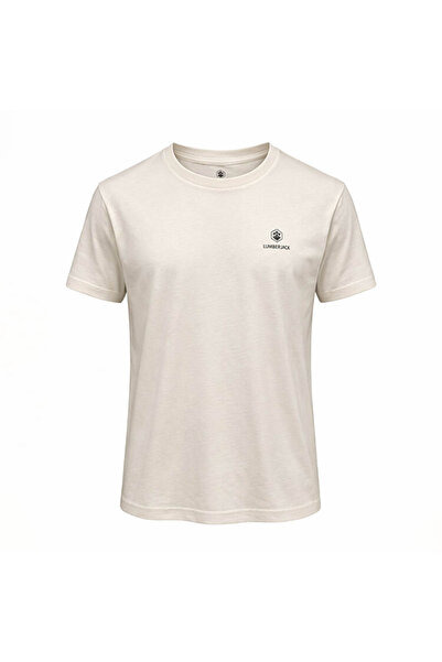 lumberjack CT110 PAM T-SH 6FX Бяла момчешка тениска A102204427