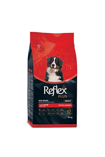 Reflex Hrană uscată Plus pentru câini adulți, rasă Maxi, miel și orez, 18 kg