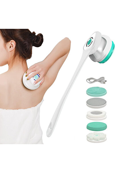 algoshop Premium rotating electric bath/shower brush with 40 cm detachable ha...