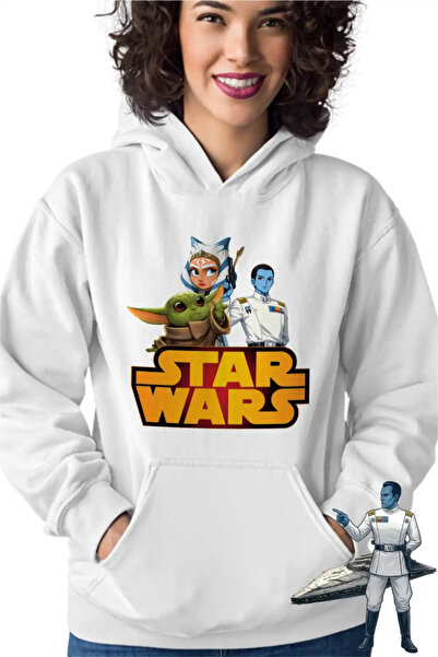OEM Women's Star Wars Thrawn Ahsoka Baby Yoda Hoodie