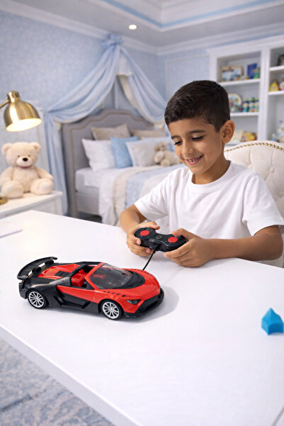 Generica سيارة ريموت للأطفال – متعة اللعب في غرفة فخمة ✨🚗