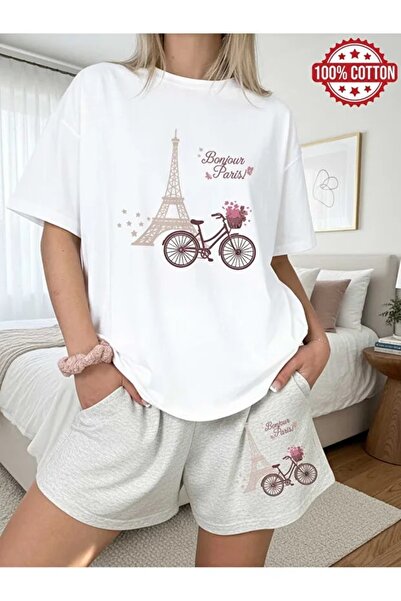 PERISENSE Unisex Sports Shorts T-Shirt Set – Oversized Summer Casual Sport Se...