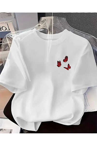 FUFLUNS ΜΙΚΡΟΙ ΠΕΤΑΛΟΥΔΕΣ ΜΕ ΣΤΑΜΠΑ UNISEX ΓΥΝΑΙΚΕΙΟ/ΑΝΔΡΙΚΟ T-SHIRT ΜΕ ΛΑΜΨΗ...