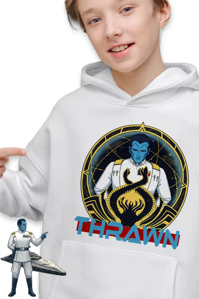 OEM Παιδική Φούτερ με Κούκλα Star Wars Grand Admiral Thrawn για Αγόρια