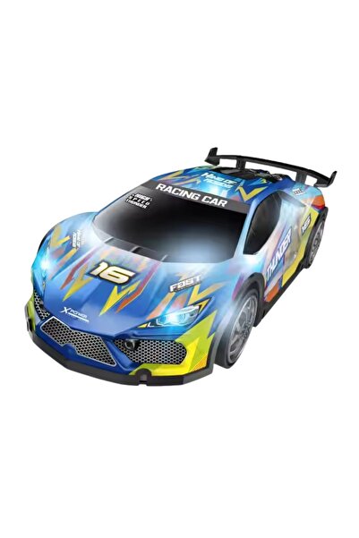 Noname Masina Drift Racing Car cu Rc, corp luminos, roti rezerva,...