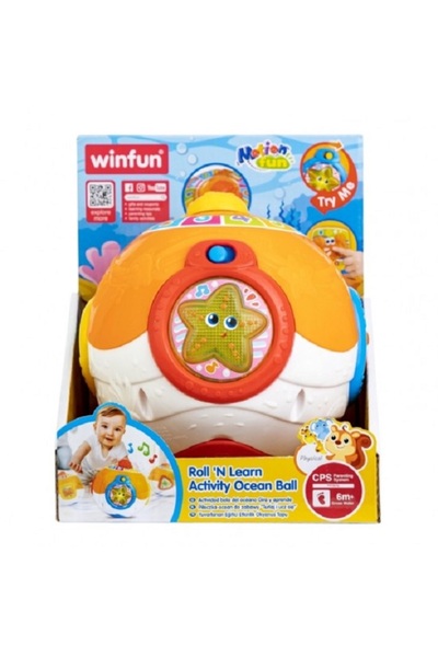 WINFUN Minge Interactiva Ocean Pentru Bebelusi,