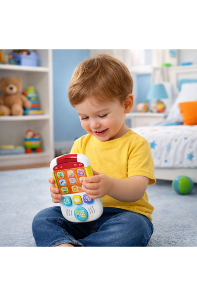 OEM Интерактивен играчка телефон за деца със звуци