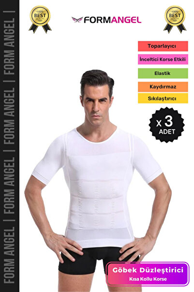 Carlburn # Men's Corset Upright Posture Body Waist Chest Shaping / Sculpting ...