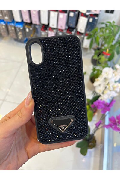 ZB Aksesuarda Moda Luxury Full Stone Branded Case Compatible with iPhone X an...