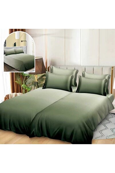 CumparaMisim Duvet Cover Set with 2 sheets for duvet, 7 pieces, Superior Sati...