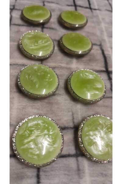 ILCARE Polyester Button 35 Size 23 mm 8 Pieces