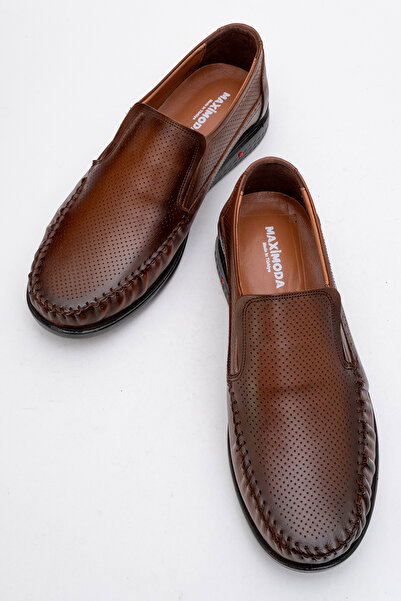 maximoda Genuine Leather , Perforated, Summer, Real Inside and Outside D Leat...