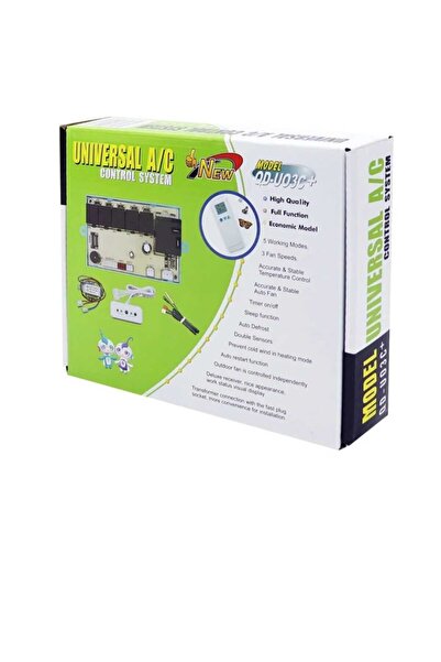 Ayso Isıtma Soğutma Universal Klima Akıllı Kart ve Kumanda Seti Qd u03c