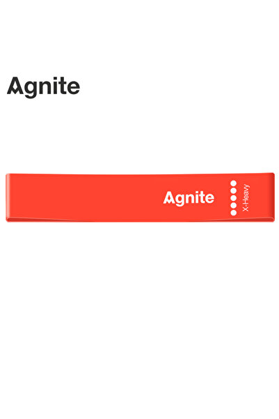 Agnite Heavy Resistance Band Yoga Elastic Ring, 600*50*1.1mm, Latex Workout L...