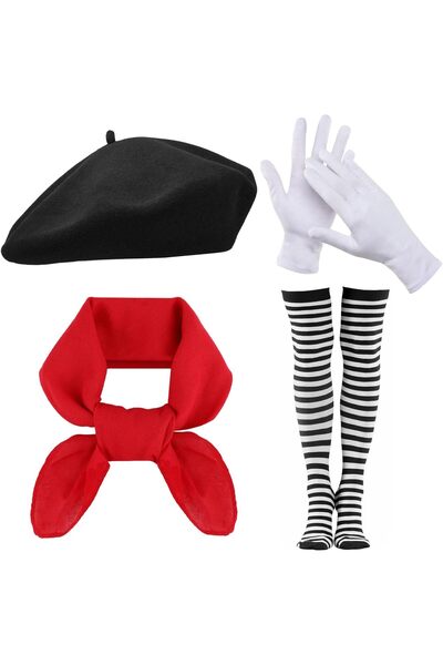 HOWAF Γυναικεία Στολή Παντομίμας, Γυναικεία Στολή, Αποκριάτικη Παντομίμα, Μετ...