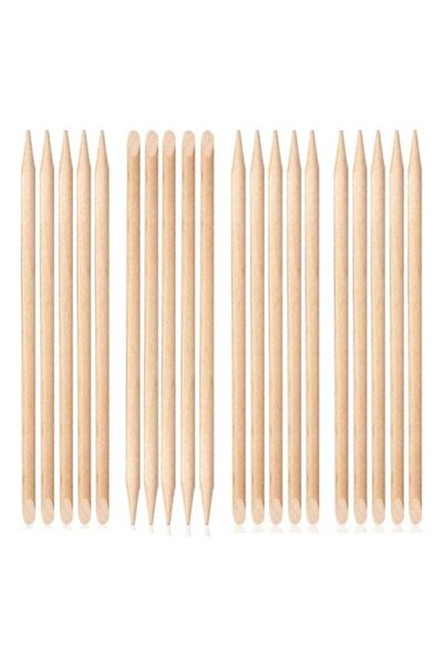 Best Ladies مجموعة أدوات تزيين الأظافر مكونة من 200 قطعة من أعواد خشبية لإزال...