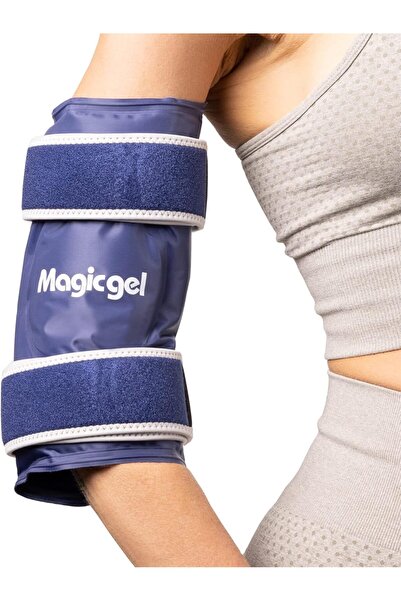 Magic Gel Petrecut pentru cot cu gheață - Manșon de compresie reutilizabil și...