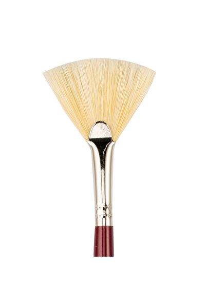 Bigpoint 113 Series Natural Bristle Fan Brush No: 12 X 12 Pieces
