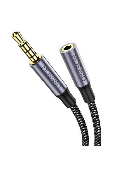 NO BRAND 3.28FT/1Meter 3.5mm Extension Cable Male to Female Stereo Audio Cord