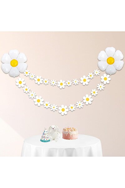 SwirlColor Διακοσμήσεις για πάρτι με μαργαρίτες