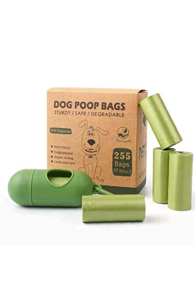 Best Ladies Dog Bags Pet Supplies for Dogs 17 Rolls, 255 pcs, including 1 Gre...