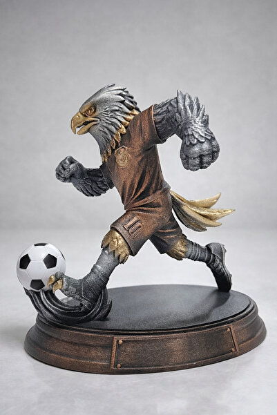 AF SANART Kartal Beşiktaş Hediyelik futbol Takım Biblo,, Takım Maskot Dekorat...