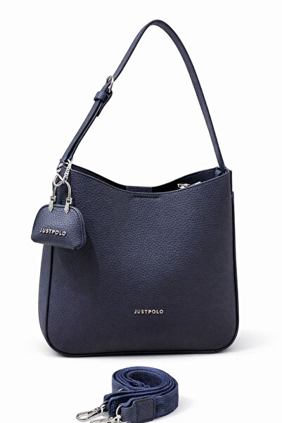 ÇANTAM GELSİN Just Polo Original Women's Large Size Soft Leather 3-Compartmen...