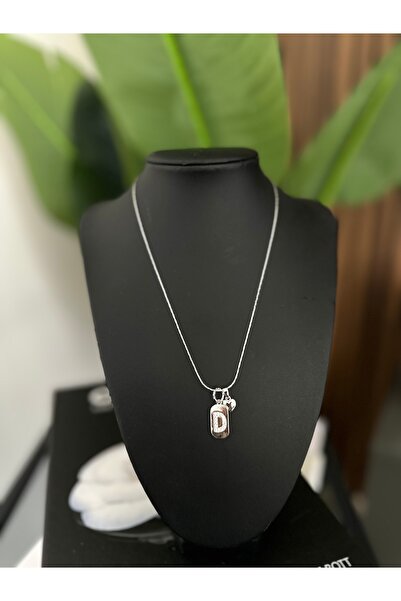 Rüya Charm Detail Letter D Pendant