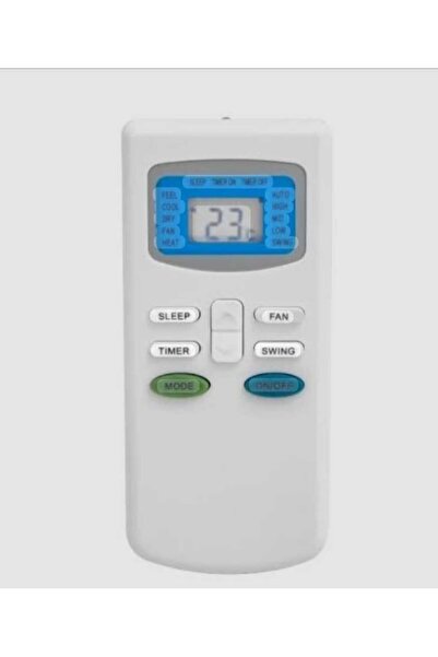 Ayso Isıtma Soğutma Klima Kumanda Sunny AC007 Tcl Klimaire Ciac Airton Dronic...
