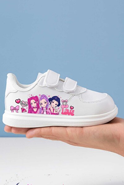 amazoondesing Love Golden girls duntix – Детски спортни обувки с каишка за мо...