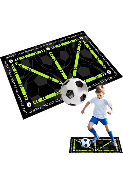 NO BRAND Saltea de fotbal, saltea de antrenament de fotbal 60 x 90 cm