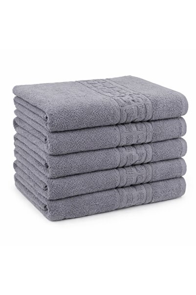 CumparaMisim Σετ 5 μεσαίων πετσετών 50x90cm, 100% Πακιστανικό Βαμβάκι , 500g,...