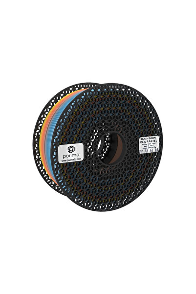 Porima PLA 1.75mm Pastel Rainbow Filament 1Kg