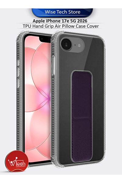 Wtech Apple iPhone 17e 5G 2026 TPU Hand Grip Air Pillow Case Cover