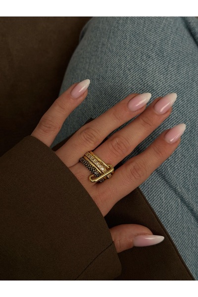 Semaya Atelier Çoklu Gold Yüzük