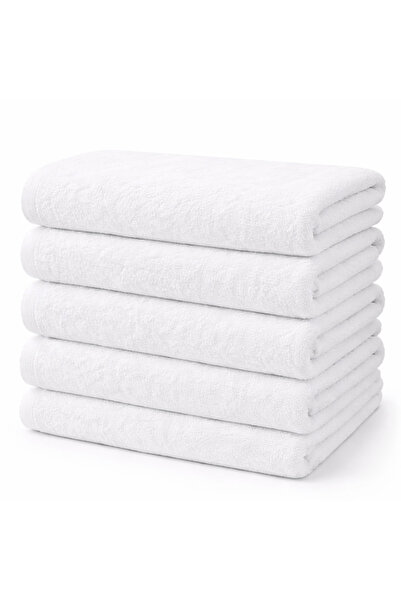 CumparaMisim Set of 5 medium towels 50x90cm, 100% Pakistani Cotton , 600g, Pr...