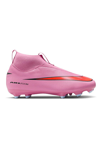 Nike Jr Mercurial Zoom Superfly 10 Academy Fg/Mg Çocuk Pembe Futbol Krampon