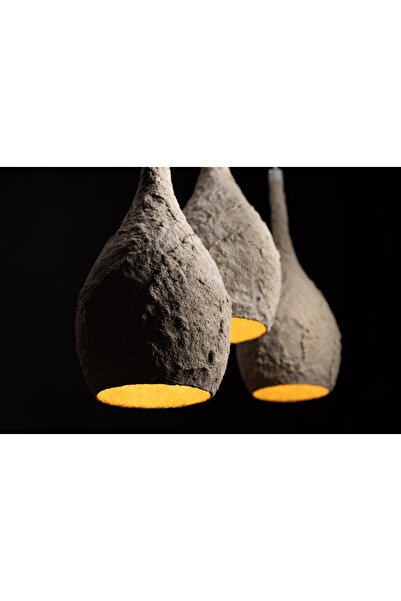 Volkano Rock effect pendant lamp 40cm e27