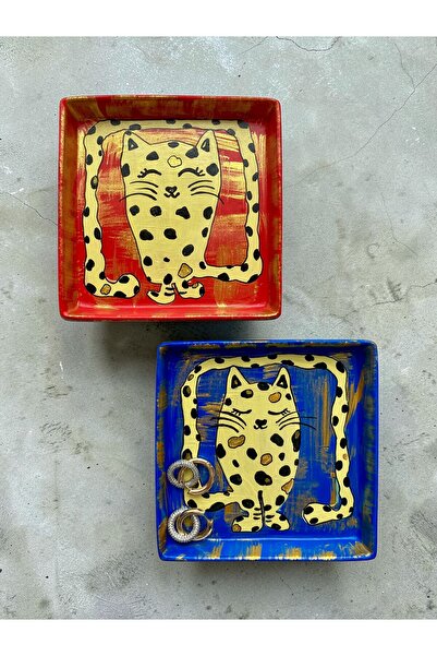 ECLE.CO Cats Double Jewelry Plate