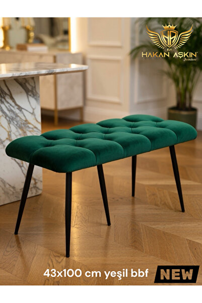 BY HAKAN AŞKIN Stella 43x100 cm Puf&Bench Yatak Önü - Antre - Salon - Oturma ...